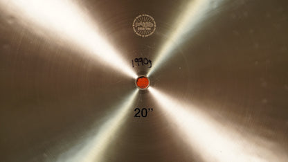 Paiste 20" Formula 602 Thin Flatride Cymbal - 1990g