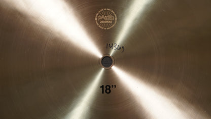Paiste 18" Formula 602 Thin Flatride Cymbal - 1436g