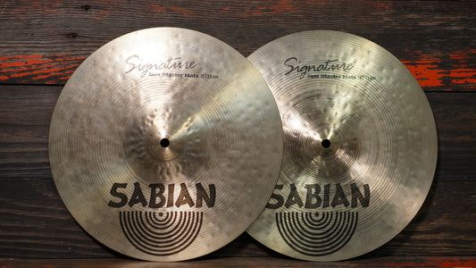 Sabian 13" Signature David Garibaldi Jam Master Hi-Hat Cymbals - 910g/1320g