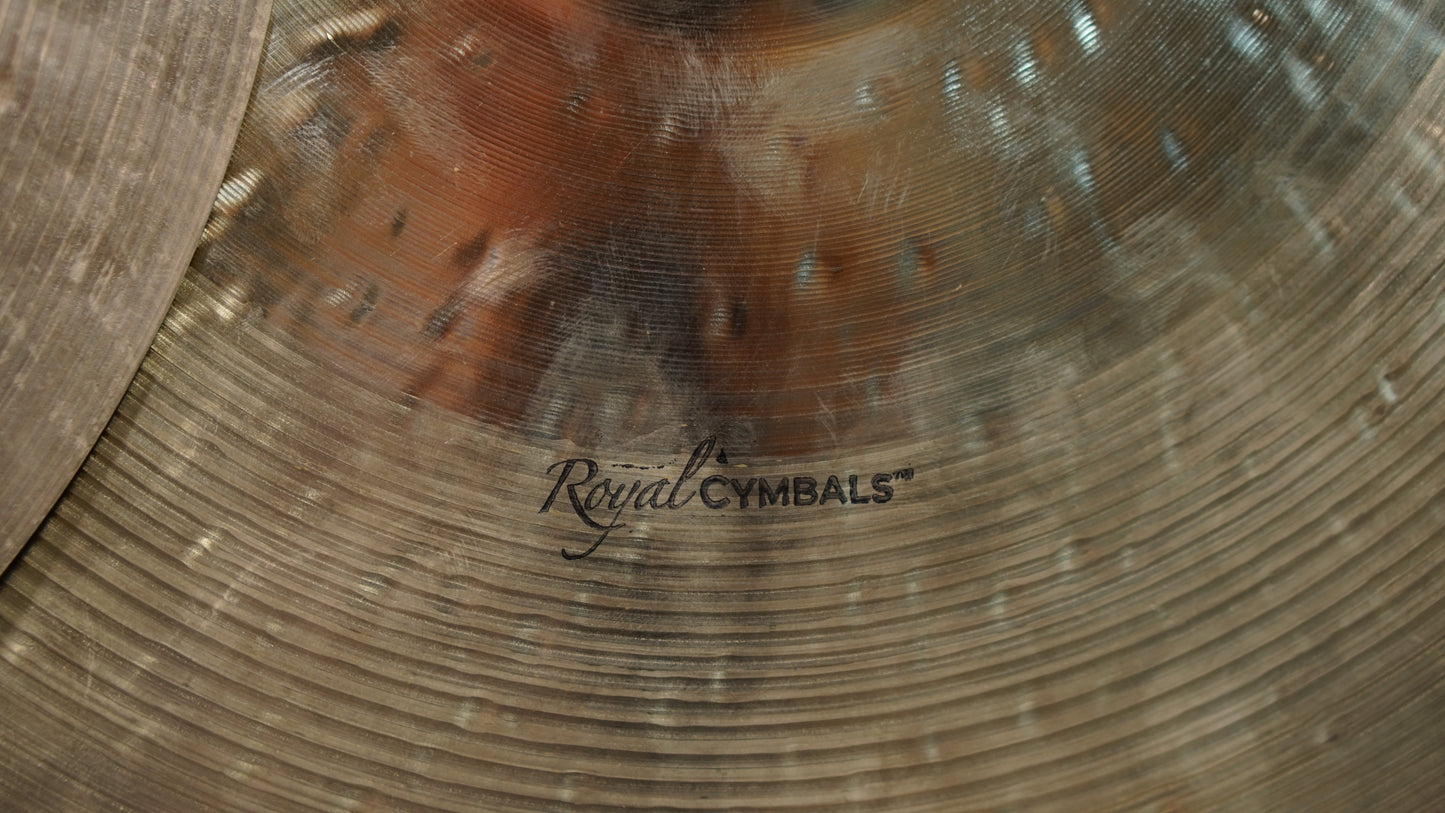 Royal Cymbals 15" Cymbal Craftsman Dual Finish Hi-Hats - 1163/1740g