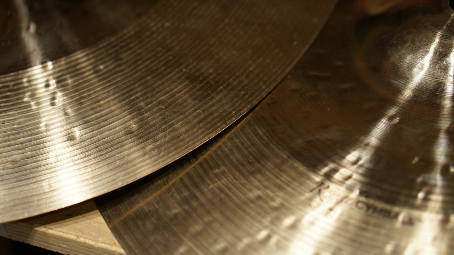 Royal Cymbals 15" Cymbal Craftsman Dual Finish Hi-Hats - 1163/1740g