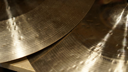 Royal Cymbals 15" Cymbal Craftsman Dual Finish Hi-Hats - 1163/1740g