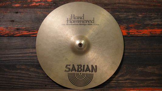 Sabian 16" HH Manhattan Bridge Ride Cymbal - 954g