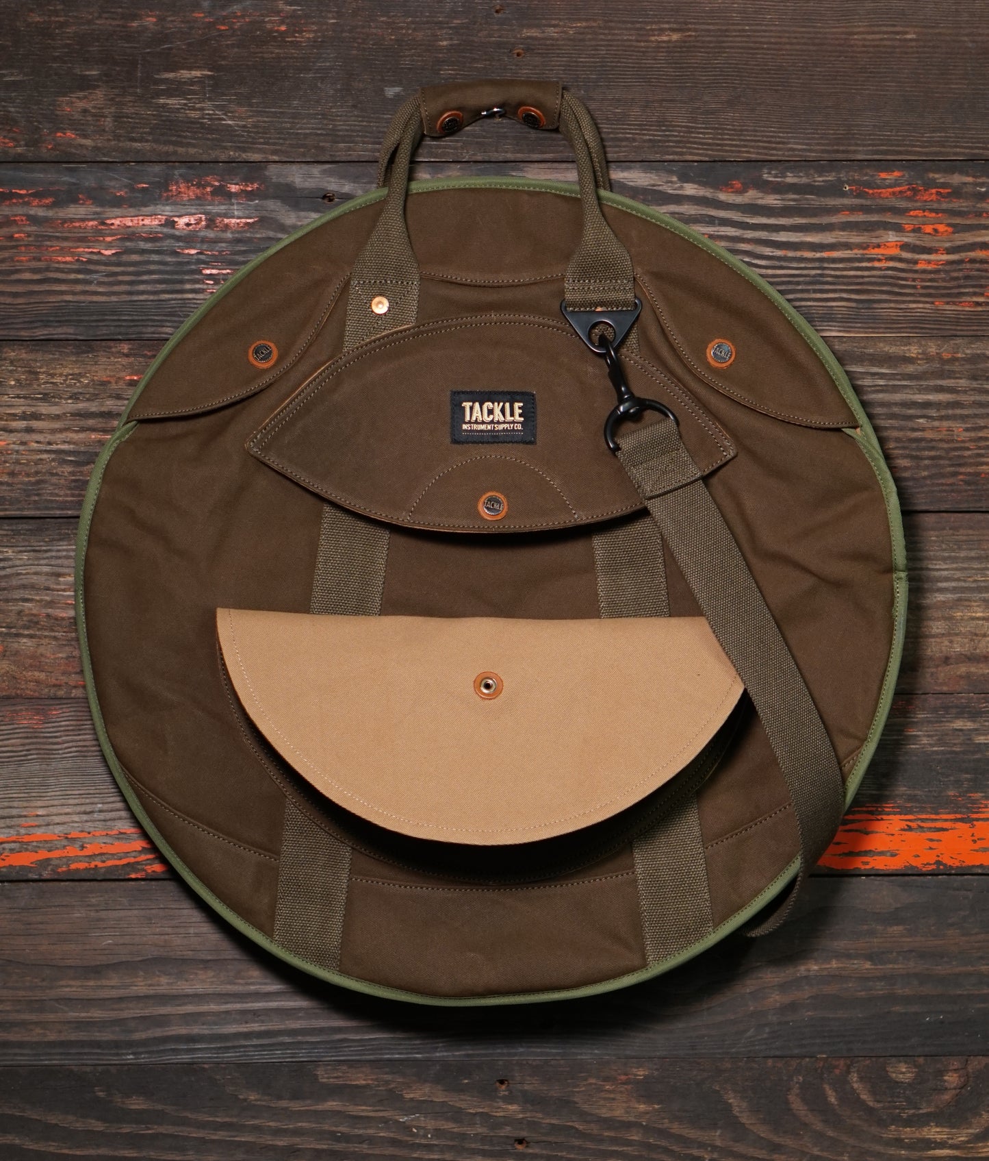 Tackle 22" Zipperless Canvas Cymbal Bag