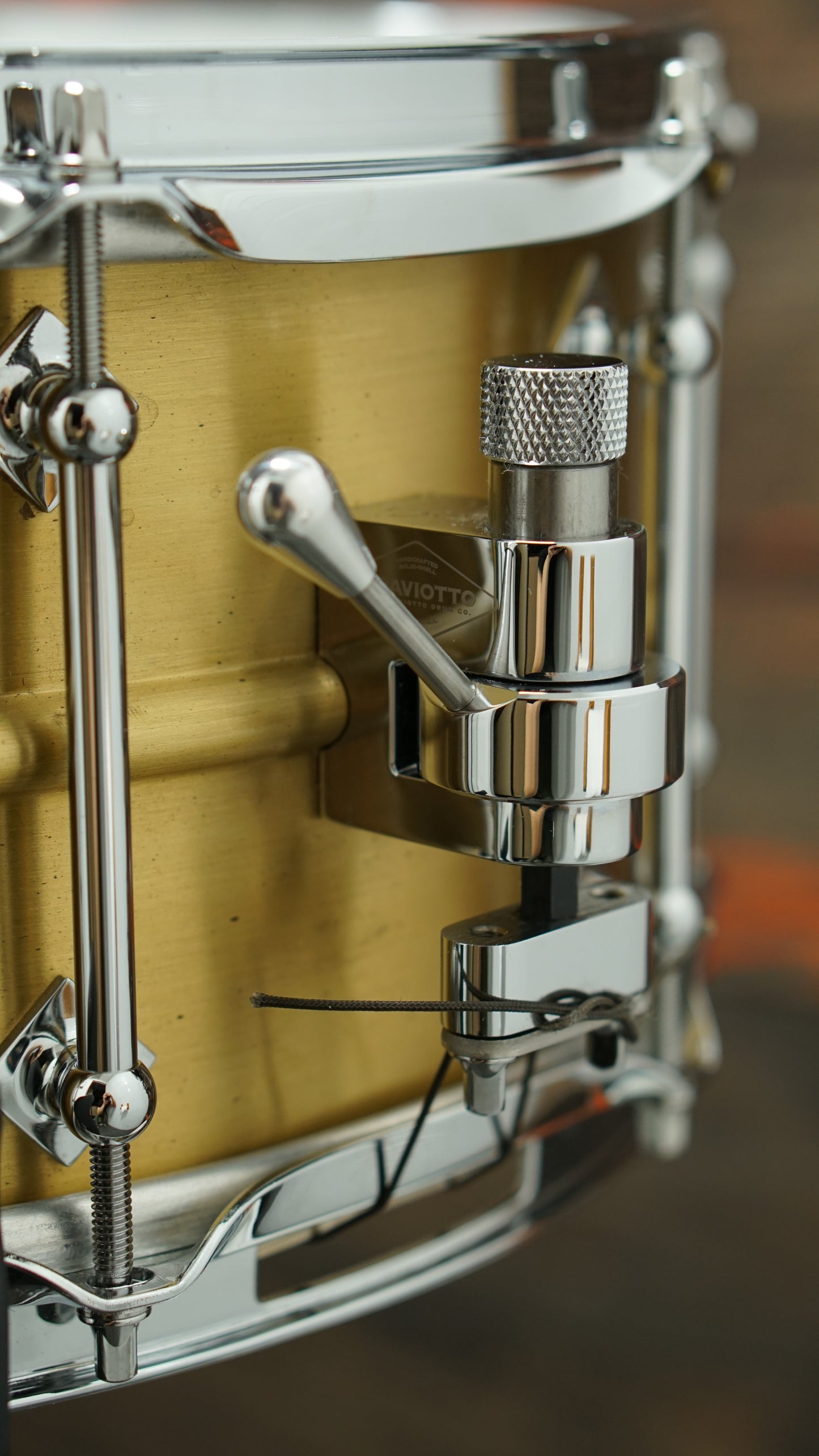 Craviotto 6.5x14" AK Masters Metal Brass Snare Drum - #49/60