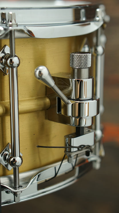 Craviotto 6.5x14" AK Masters Metal Brass Snare Drum - #49/60