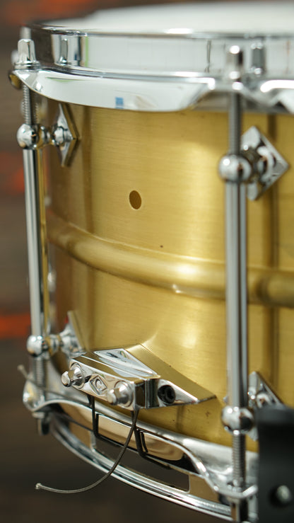 Craviotto 6.5x14" AK Masters Metal Brass Snare Drum - #49/60