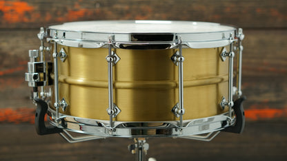 Craviotto 6.5x14" AK Masters Metal Brass Snare Drum - #49/60