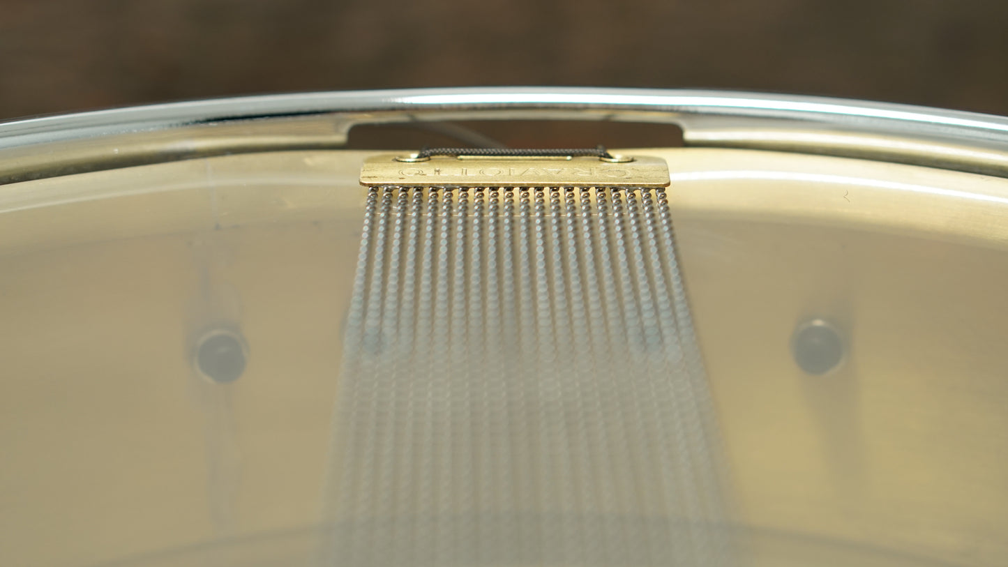 Craviotto 6.5x14" AK Masters Metal Brass Snare Drum - #49/60