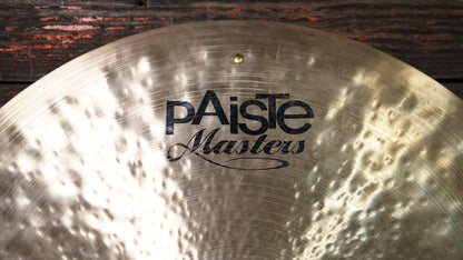 Paiste 22" Masters Dark Ride Cymbal - 2520g