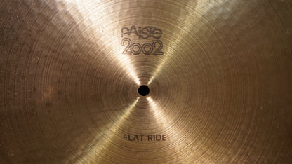 Paiste 18" 2002 1970s Flat Ride Cymbal - 1584g