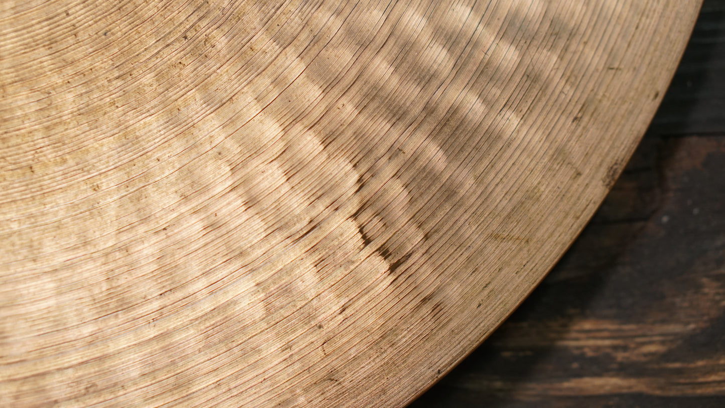 Paiste 18" 2002 1970s Flat Ride Cymbal - 1584g