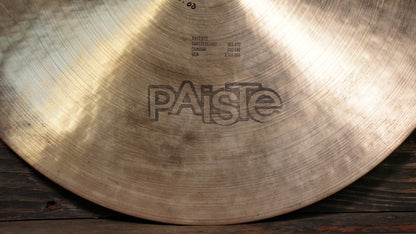 Paiste 18" 2002 1970s Flat Ride Cymbal - 1584g