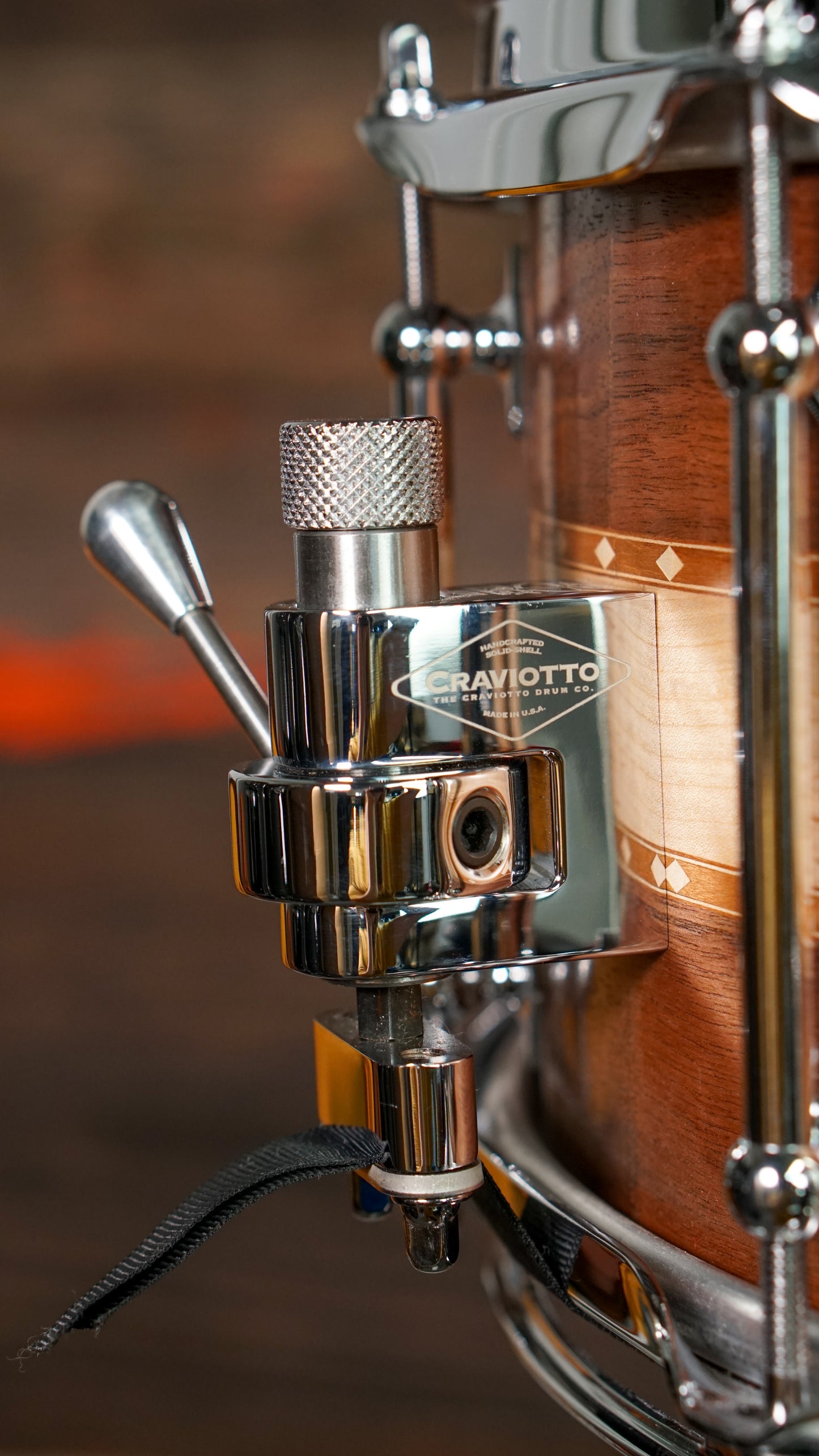 Craviotto 6.5x14" Private Reserve Walnut/Maple/Walnut Snare Drum