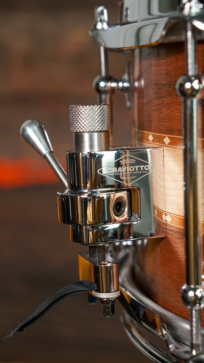 Craviotto 6.5x14" Private Reserve Walnut/Maple/Walnut Snare Drum