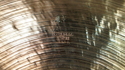 Zildjian 20" K. Istanbul 1960s "Intermediate Stamp" Ride Cymbal - 2186g