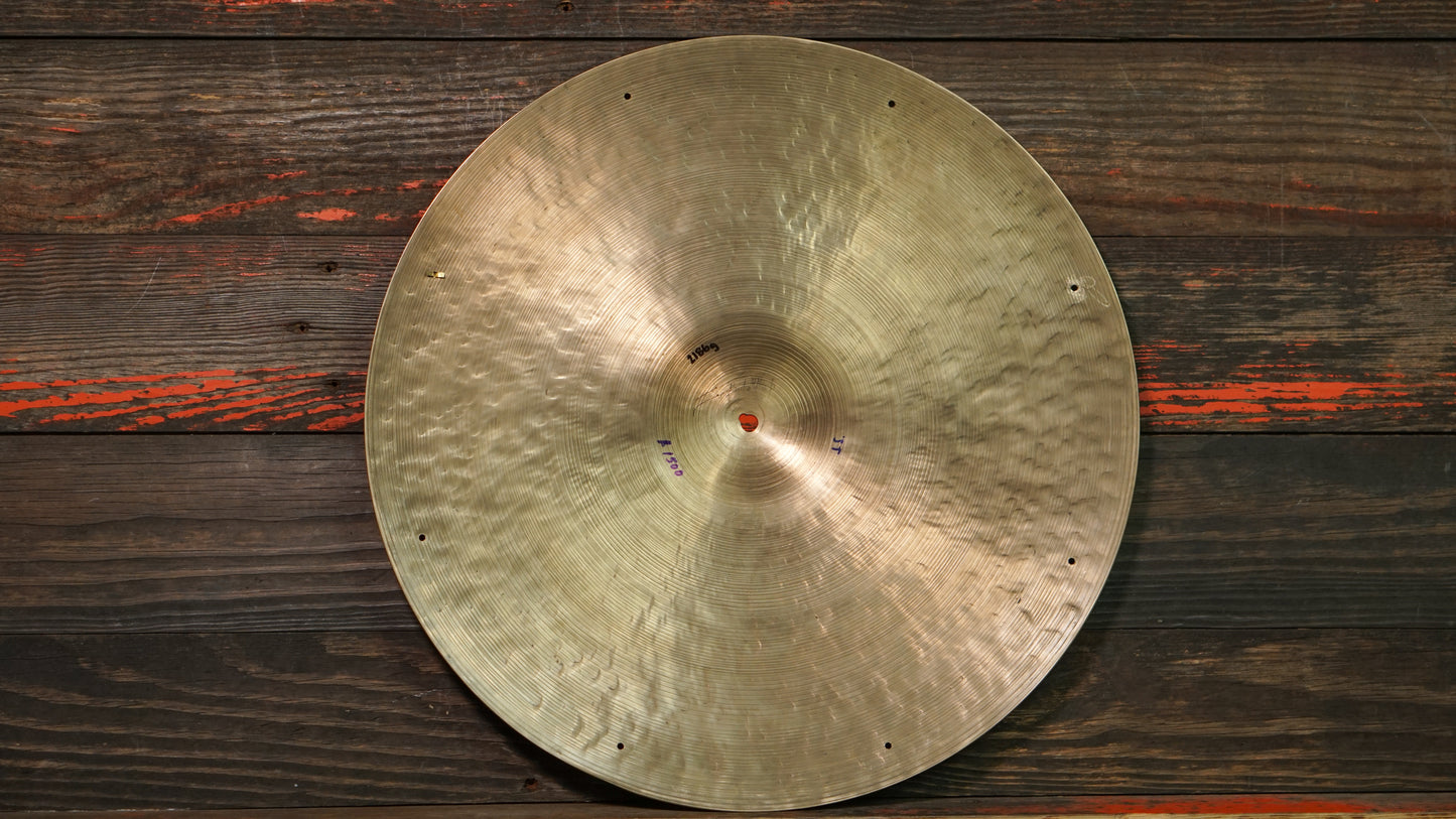 Zildjian 20" K. Istanbul 1960s "Intermediate Stamp" Ride Cymbal - 2186g