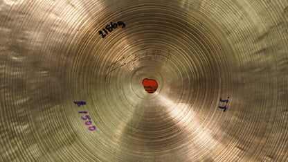 Zildjian 20" K. Istanbul 1960s "Intermediate Stamp" Ride Cymbal - 2186g