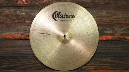 Bosphorus 22" Traditional Light Ride Cymbal - 2560g