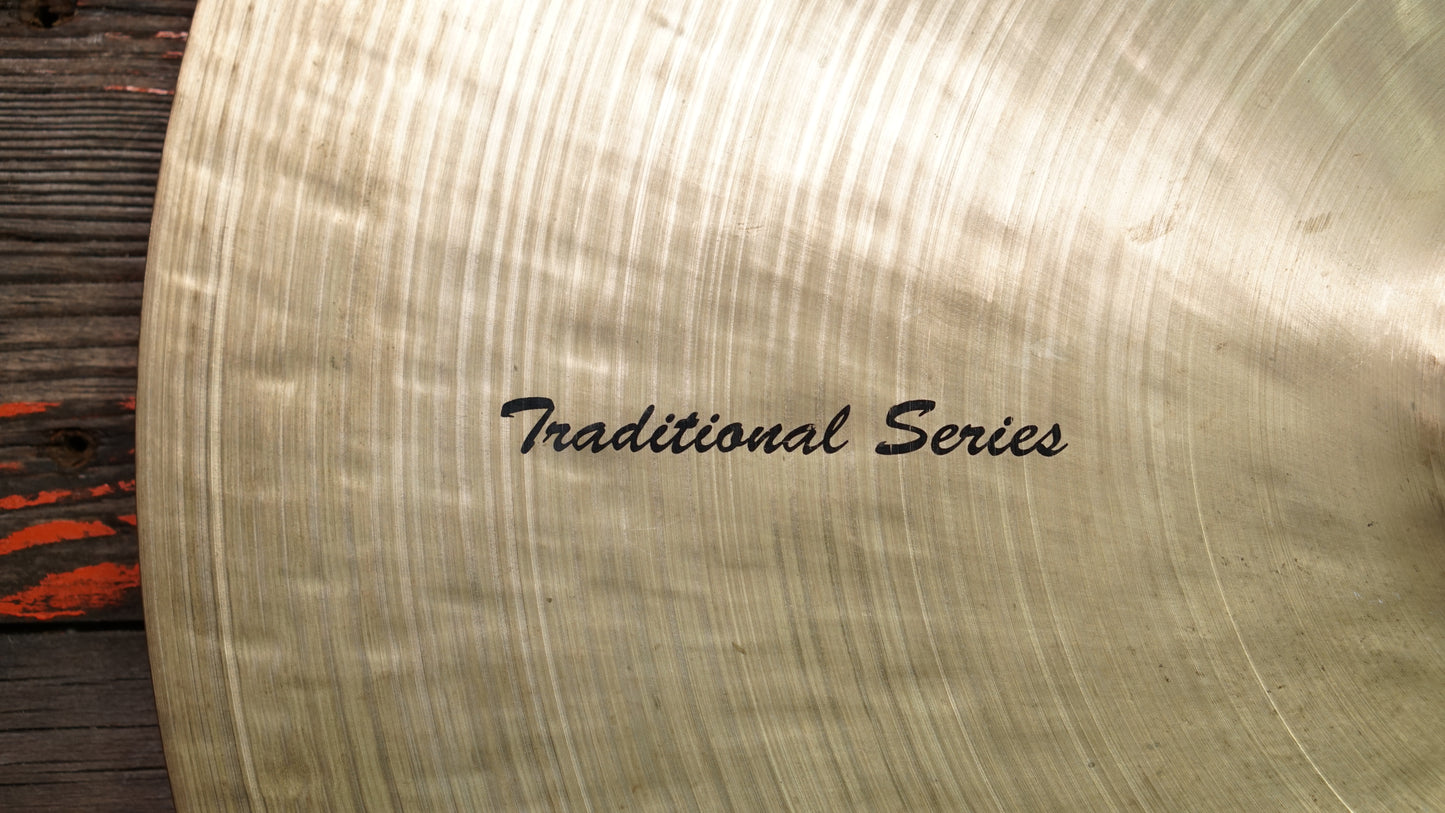 Bosphorus 22" Traditional Light Ride Cymbal - 2560g