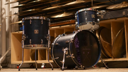 Gretsch 12/14/18" USA Maple Drum Set - Satin Azure Blue