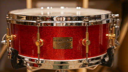 Canopus 12/14/18/5.5x14" NV60-M1 Neo-Vintage Drum Set - Red Sparkle