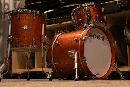 Yamaha 12/14/18" Absolute Hybrid Maple Bop Kit - Orange Sparkle
