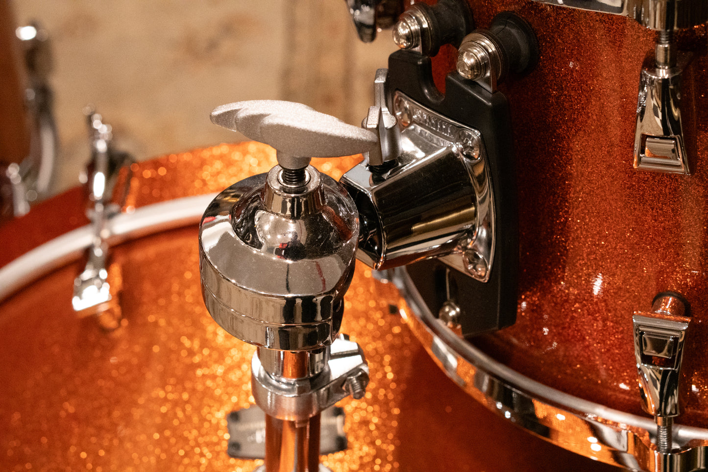 Yamaha 12/14/18" Absolute Hybrid Maple Bop Kit - Orange Sparkle