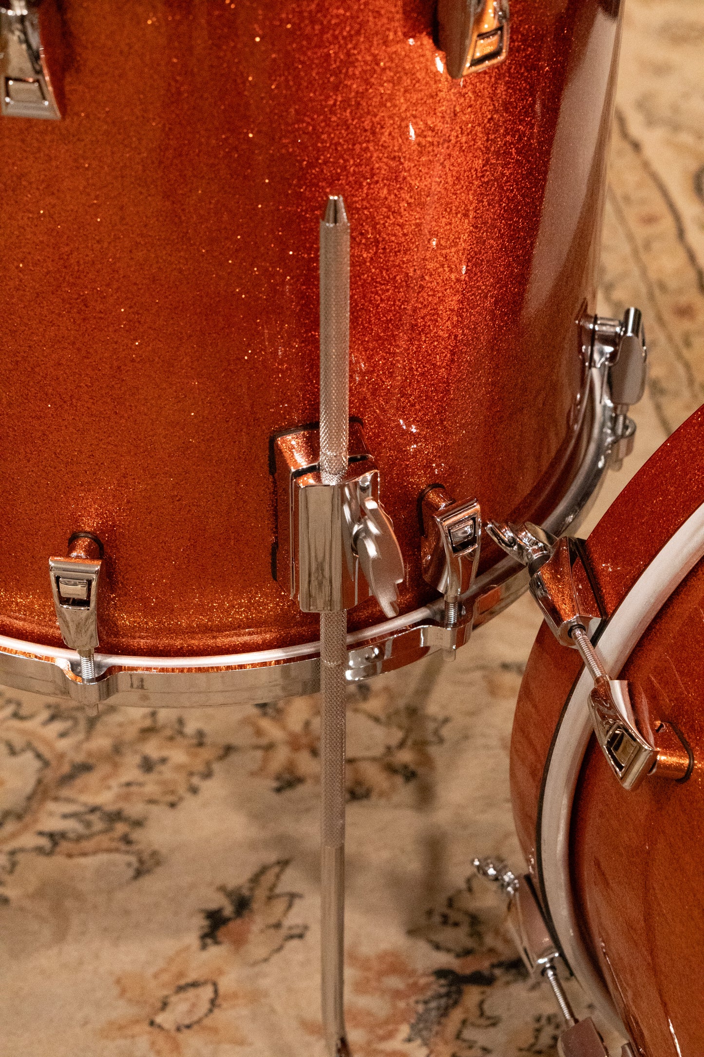 Yamaha 12/14/18" Absolute Hybrid Maple Bop Kit - Orange Sparkle