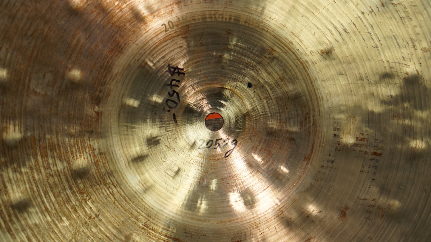Meinl 20" Byzance Foundry Reserve Light Ride Cymbal - 2050g