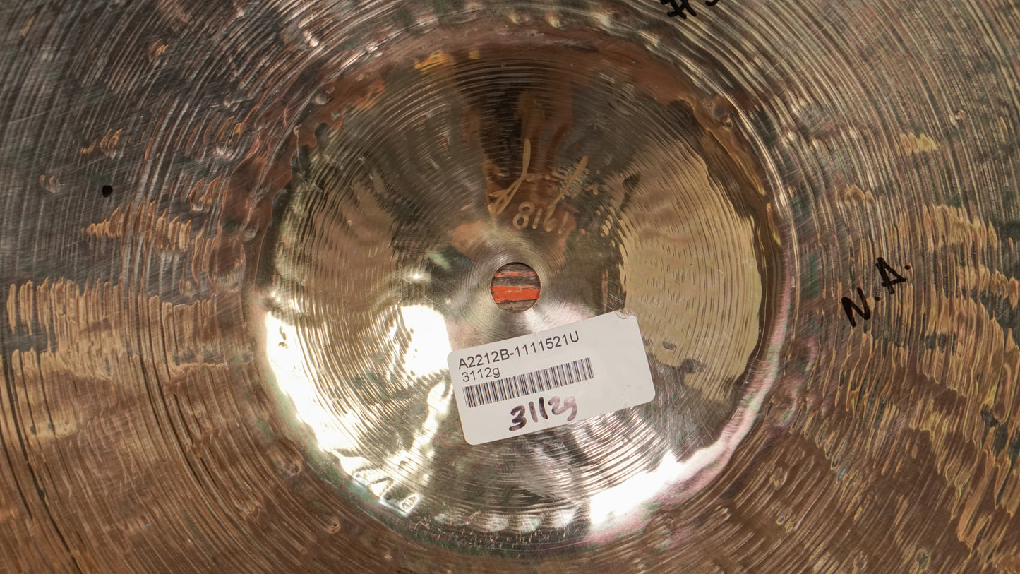 Sabian 22" Artisan Medium Ride Cymbal - 3112g