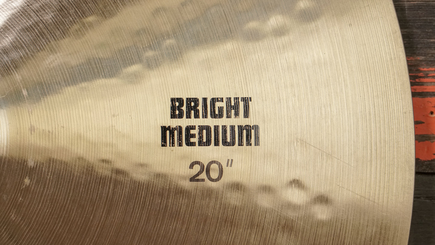 Paiste 20" Sound Creation Bright Medium Ride Cymbal - 2528g