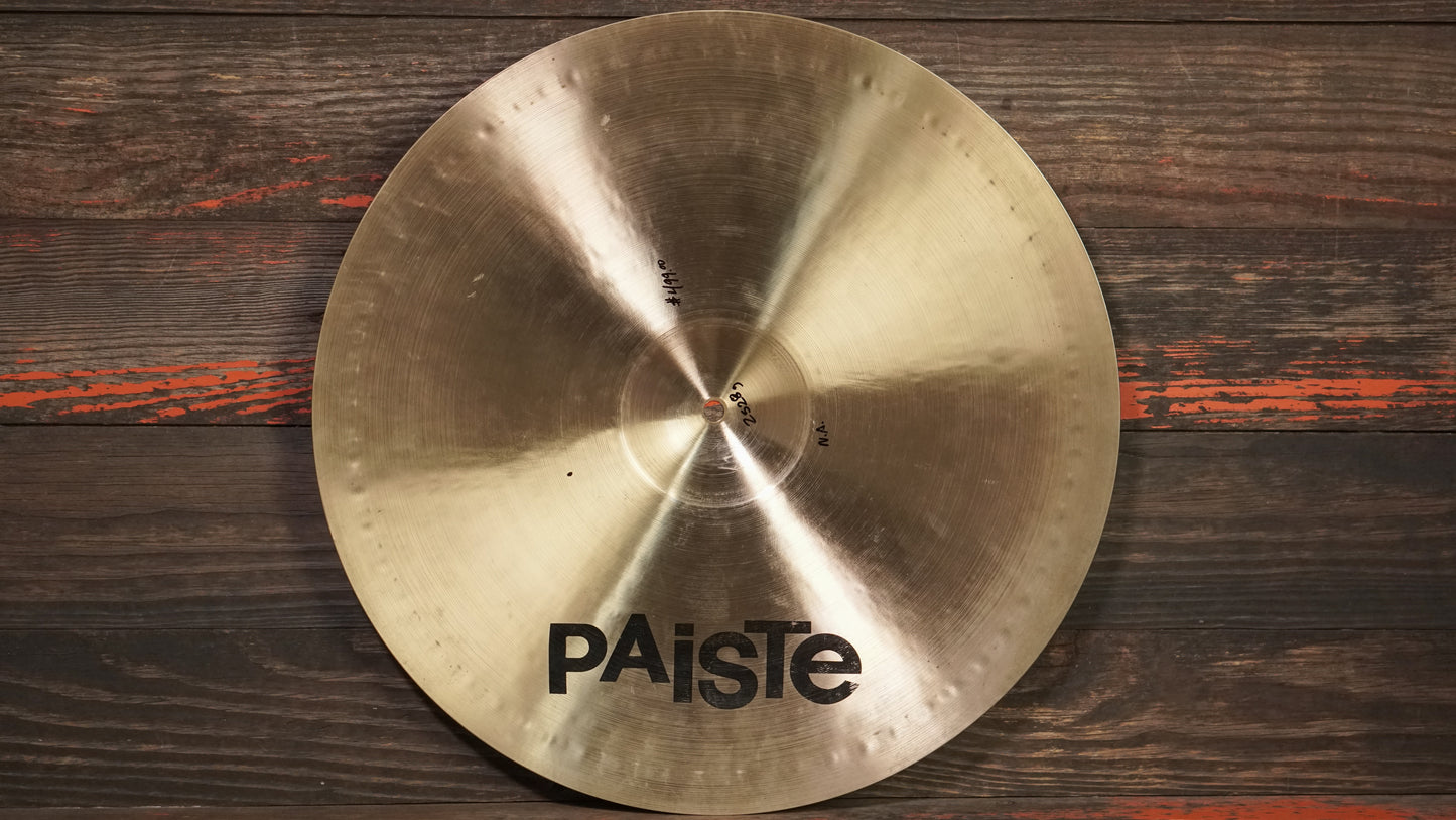 Paiste 20" Sound Creation Bright Medium Ride Cymbal - 2528g