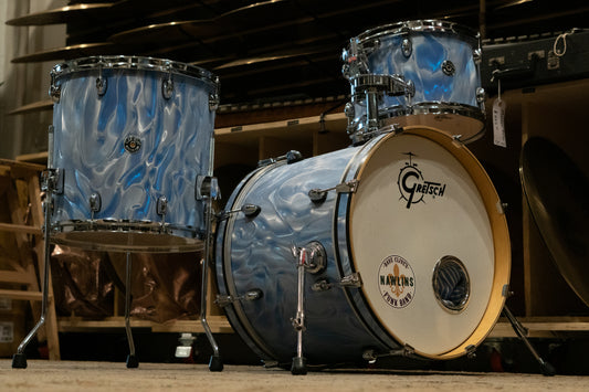 Gretsch 12/14/18" Catalina Club Drum Set - Blue Satin Flame