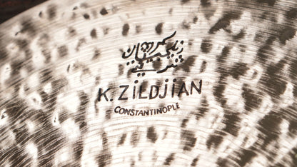 Zildjian 22" K. Constantinople Medium Thin Low Ride Cymbal - 2372g