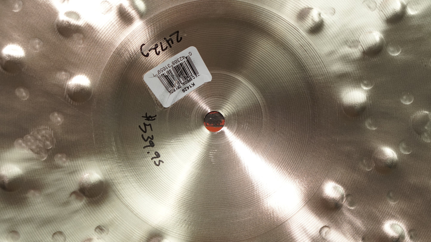 Zildjian 21" K. Custom Special Dry Ride Cymbal - 2472g