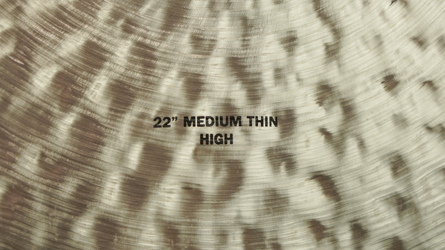 Zildjian 22" K. Constantinople Medium Thin High Ride Cymbal - 2333g