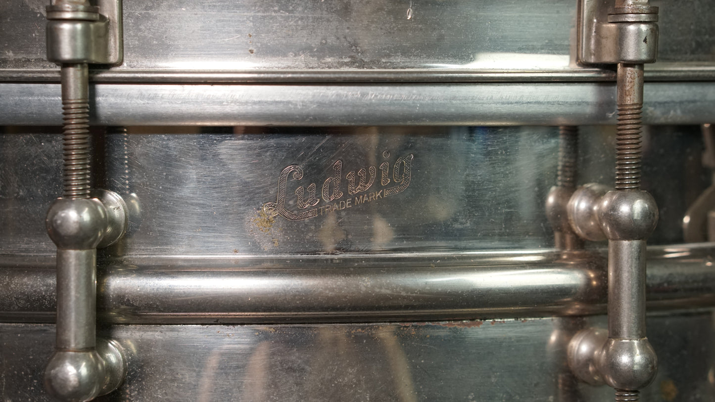 Ludwig 4x14" Dance Snare Drum - 1920s Nickel-Over-Brass