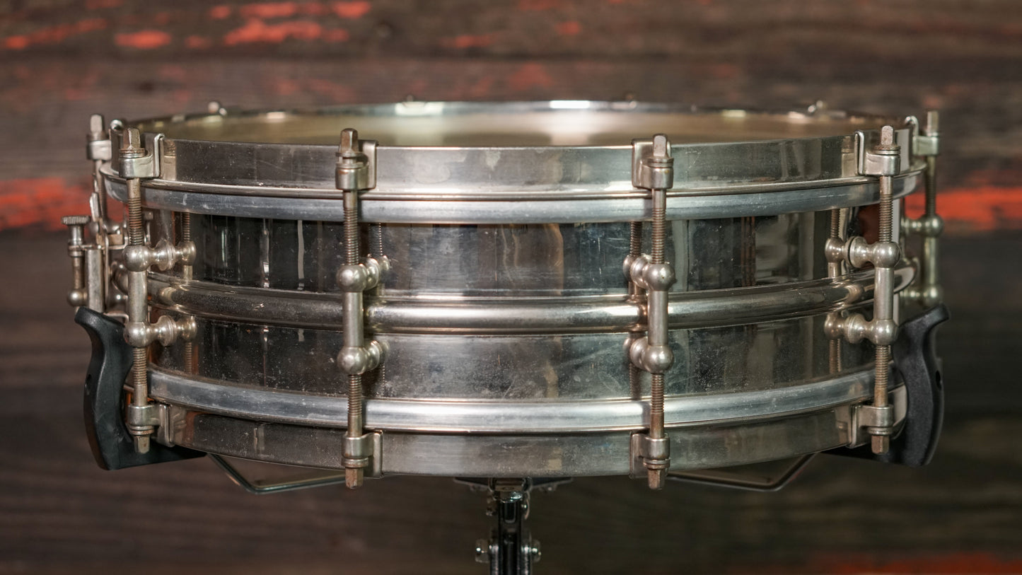 Ludwig 4x14" Dance Snare Drum - 1920s Nickel-Over-Brass