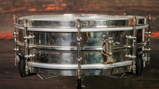 Ludwig 4x15" Concert Dance Snare Drum - 1920s Nickel-Over-Brass