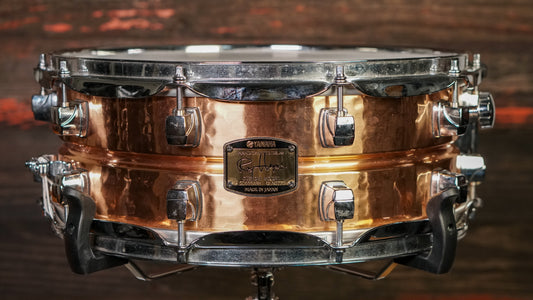 Yamaha 5.5x14" Roy Haynes Signature Snare Drum - Hammered Copper