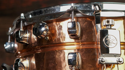 Yamaha 5.5x14" Roy Haynes Signature Snare Drum - Hammered Copper