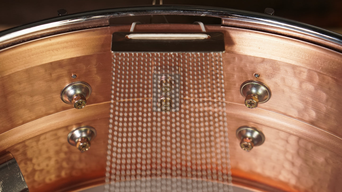 Yamaha 5.5x14" Roy Haynes Signature Snare Drum - Hammered Copper