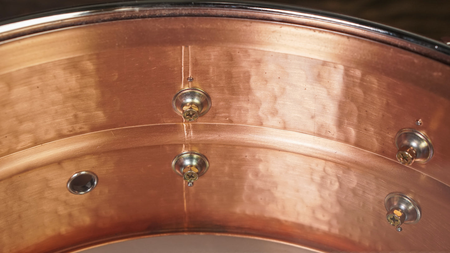 Yamaha 5.5x14" Roy Haynes Signature Snare Drum - Hammered Copper