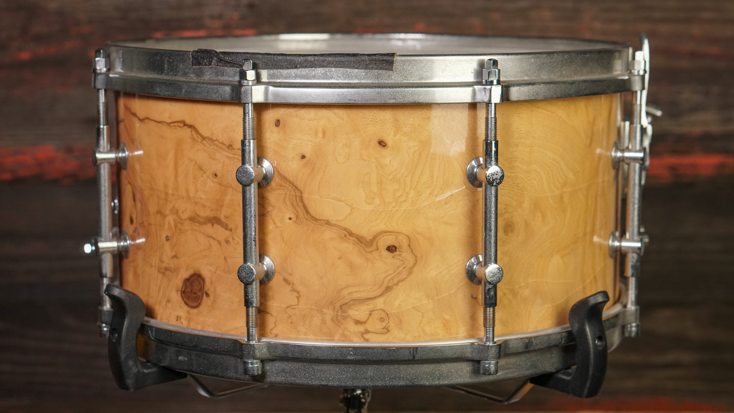 Lang Percussion 7x14" Gladstone 3-Way Snare Drum - Chestnut Veneer