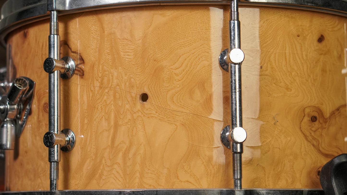 Lang Percussion 7x14" Gladstone 3-Way Snare Drum - Chestnut Veneer