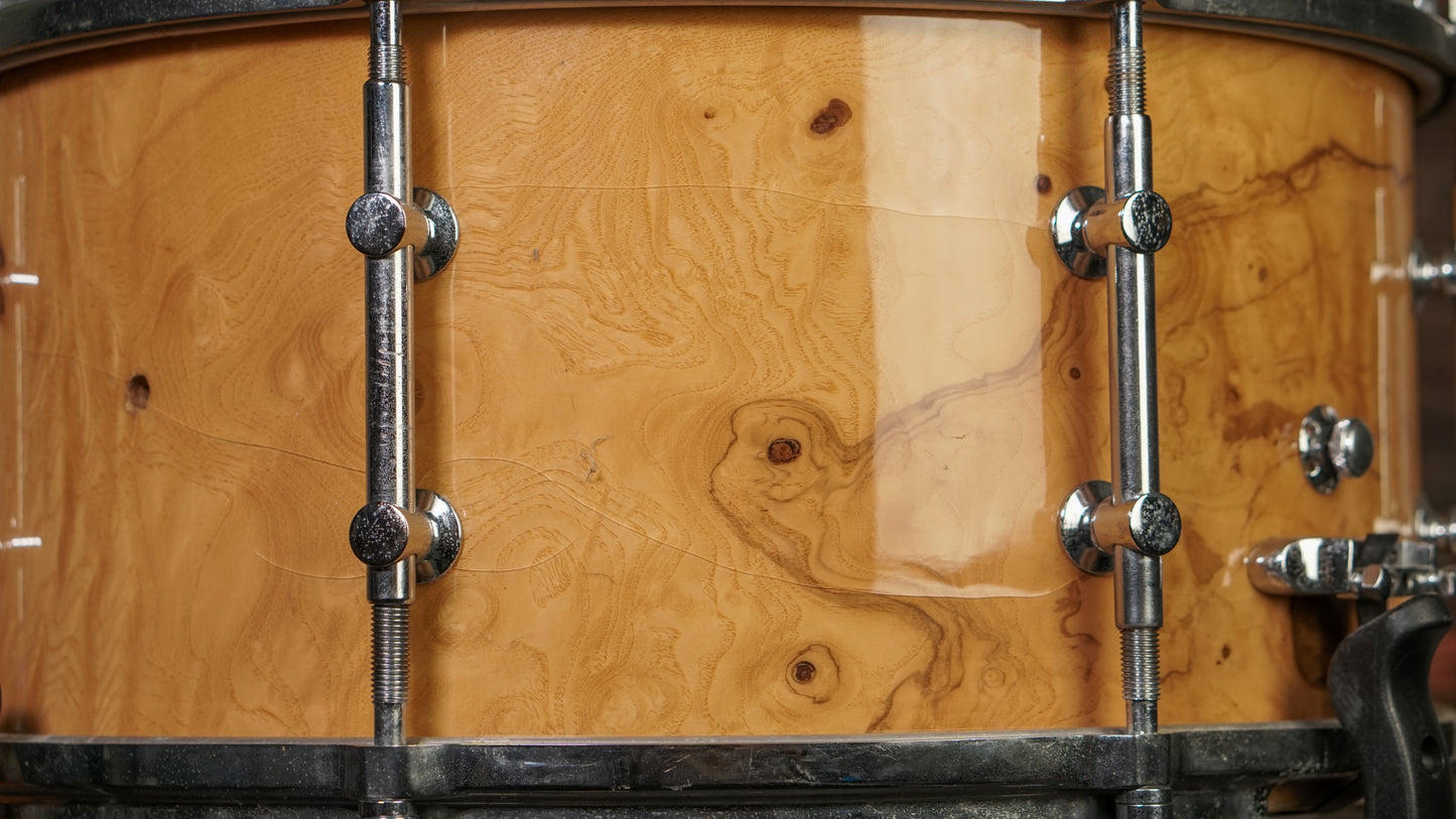 Lang Percussion 7x14" Gladstone 3-Way Snare Drum - Chestnut Veneer