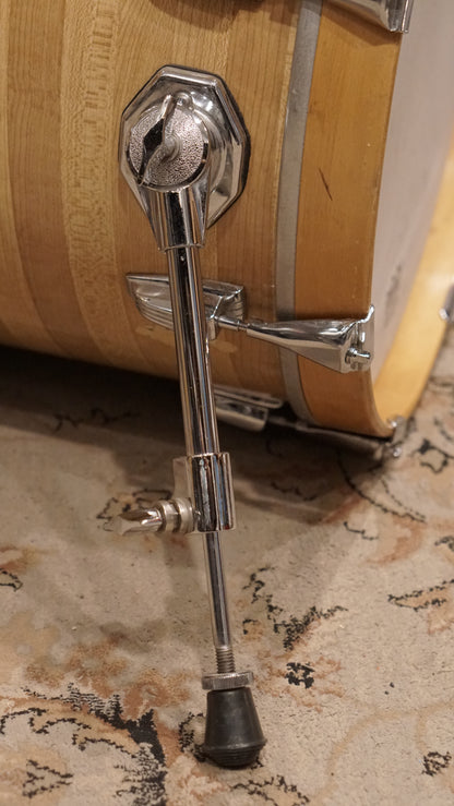 Ludwig 12/13/14/16/18" Drum Set - 1970s Jazzette Butcher Block