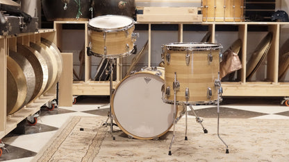 Ludwig 12/13/14/16/18" Drum Set - 1970s Jazzette Butcher Block
