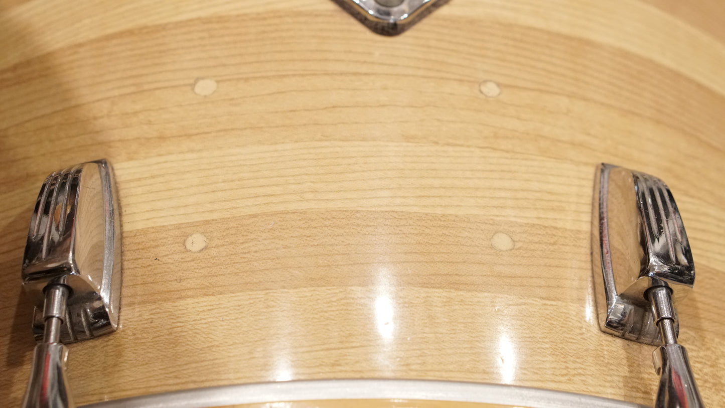 Ludwig 12/13/14/16/18" Drum Set - 1970s Jazzette Butcher Block